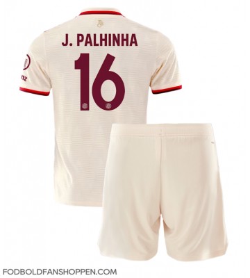 Bayern Munich Joao Palhinha #16 Tredjetrøje Børn 2024-25 Kortærmet (+ Korte bukser)